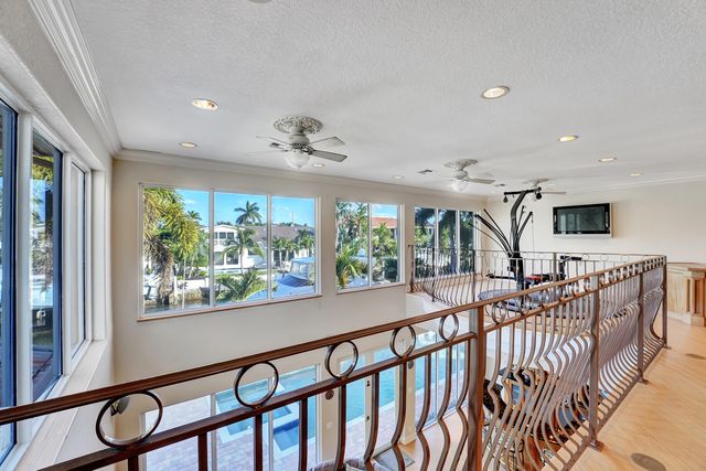 a bed room with a bed and a lamp