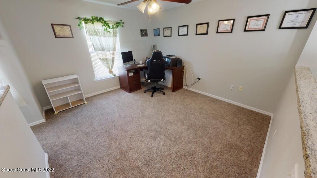 2343 Angel Road Palm Bay, FL 32909 - Photo 11 of 28 a view of workspace with windows