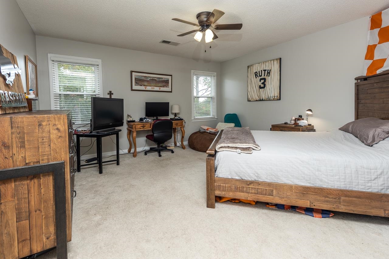 982 Handforth Cove Collierville, TN 38017 - Photo 18 of 25 a bedroom with bed tv and window