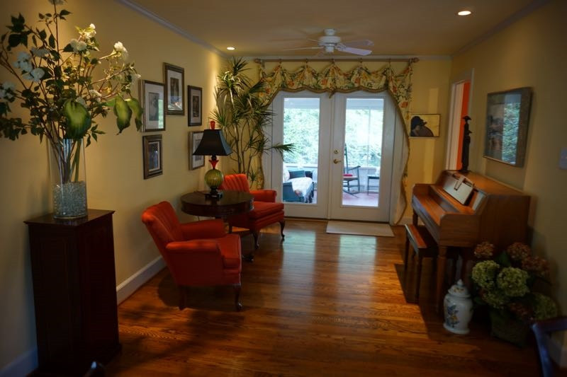 3621 Dade Street Raleigh, NC 27612 - Photo 6 of 23 The Dining Room has double doors which lead onto a screened porch. Dining Room
