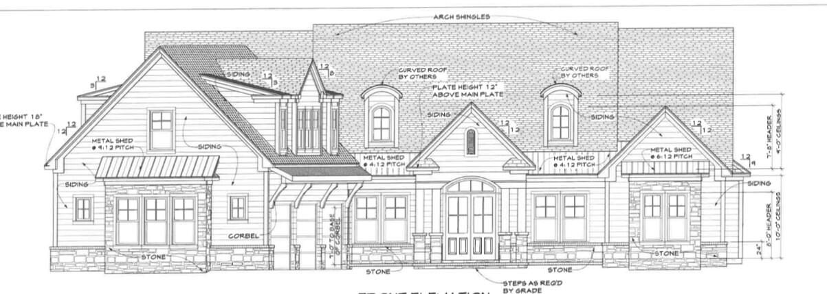 833 Audubon Way Evans, GA 30809 - Photo 1 of 1 Drawing from plans
