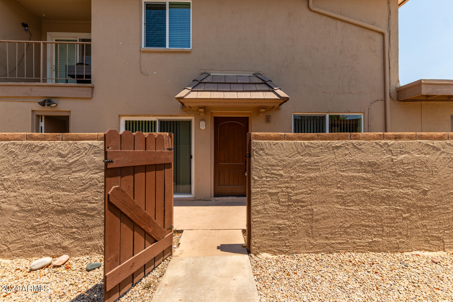 17034 East Calle Del Oro, Unit C Fountain Hills, AZ 85268 - Photo 3 of 22 a view of balcony with furniture