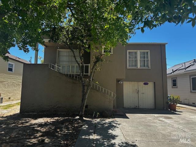 a backyard of a house