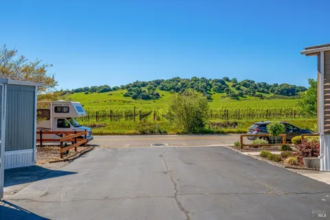a car parked on the side of the road