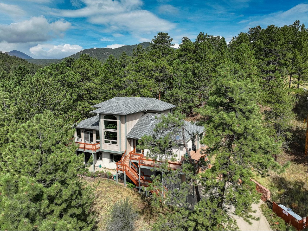 65 Betasso Road Boulder, CO 80302 - Photo 2 of 38 a aerial view of a house with a yard