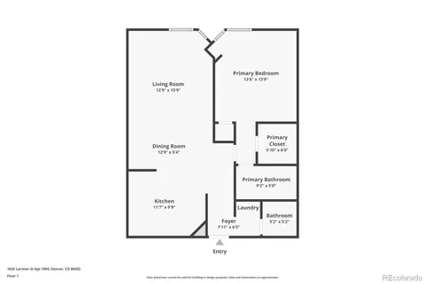 $350,000 | 1625 Larimer Street, Unit 1904, Denver, CO 80202