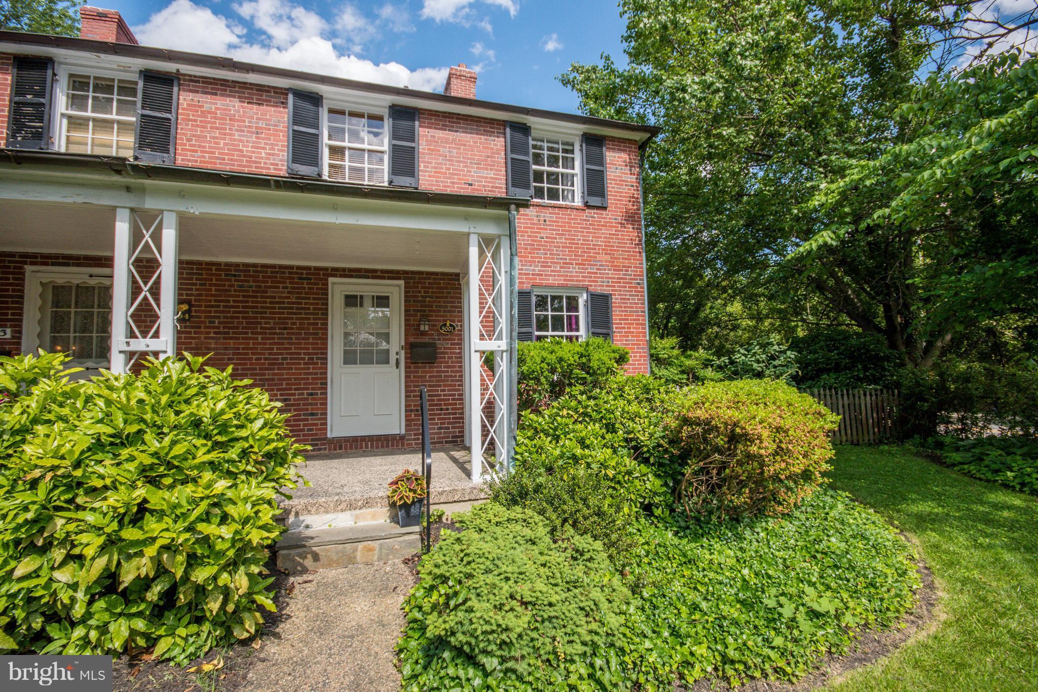 5001 Broadmoor Road Baltimore, MD 21212 - Photo 2 of 26 front view of a house with a yard