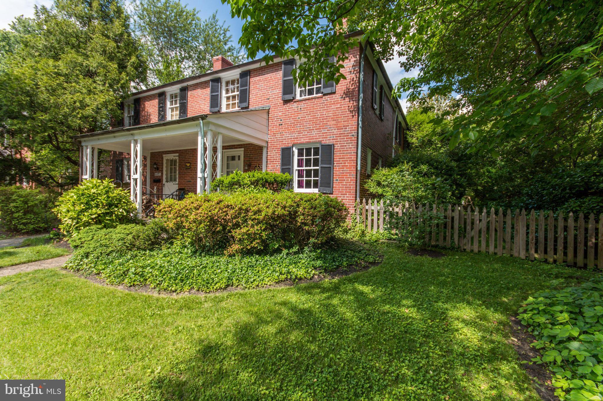 5001 Broadmoor Road Baltimore, MD 21212 - Photo 3 of 26 a front view of a house with yard and green space