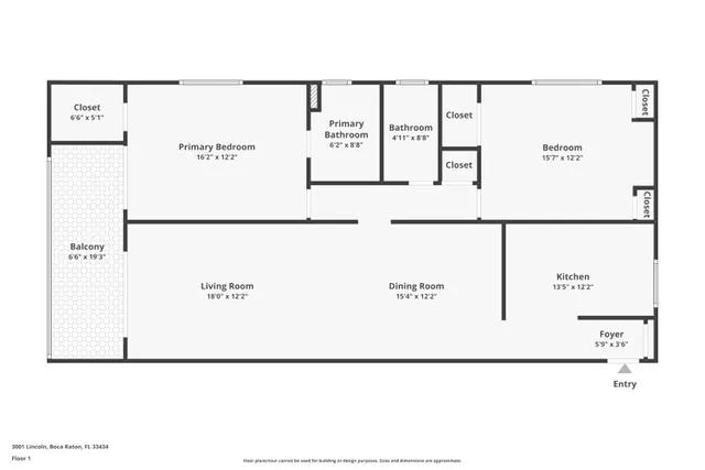 $199,900 | 3001 Lincoln A, Unit 3001, Boca Raton, FL 33434