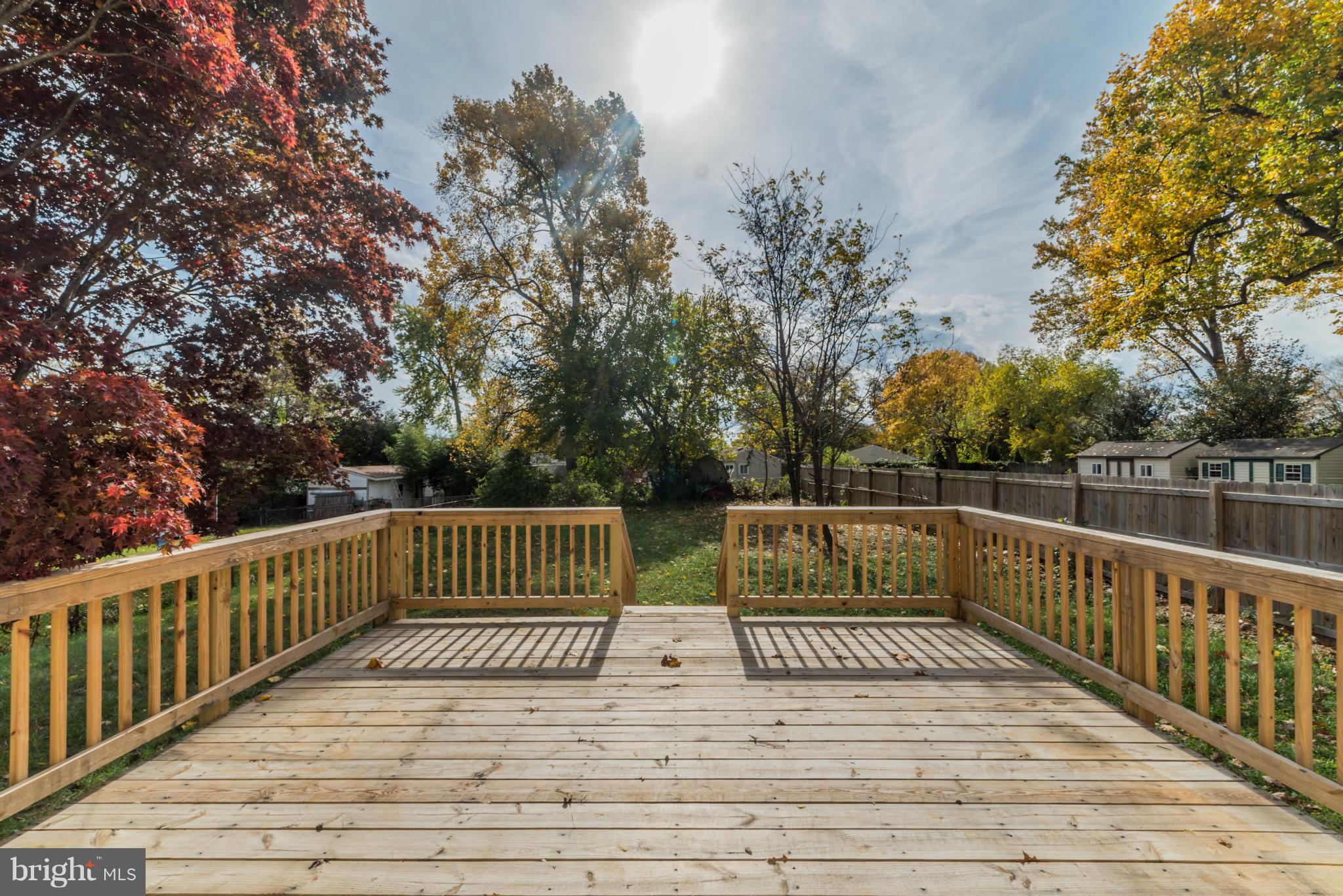 4106 Sampson Road Silver Spring, MD 20906 - Photo 28 of 30 a view of deck with a large trees