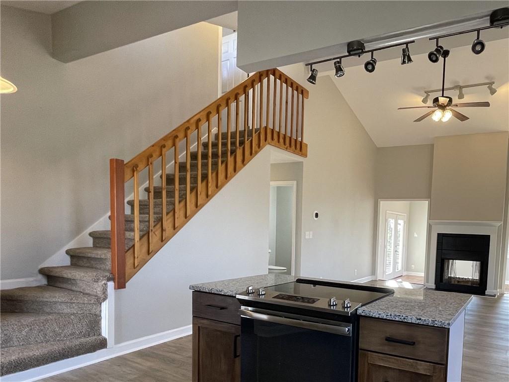 3492 Point View Circle Gainesville, GA 30506 - Photo 34 of 67 a view of entryway and hall with wooden floor