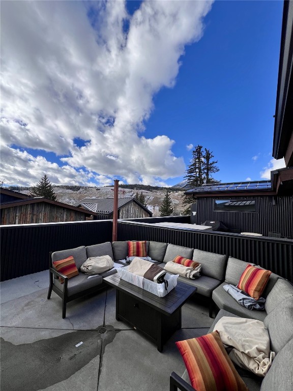52 6th Street, Unit A4 Silverthorne, CO 80498 - Photo 14 of 15 a view of a terrace with furniture