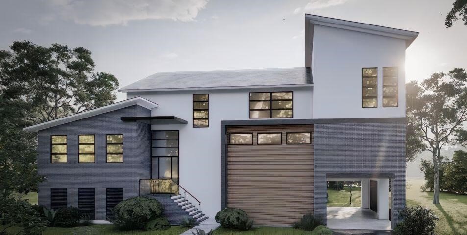 1231 Bay Oaks Road Houston, TX 77008 - Photo 2 of 9 a front view of a house with plants