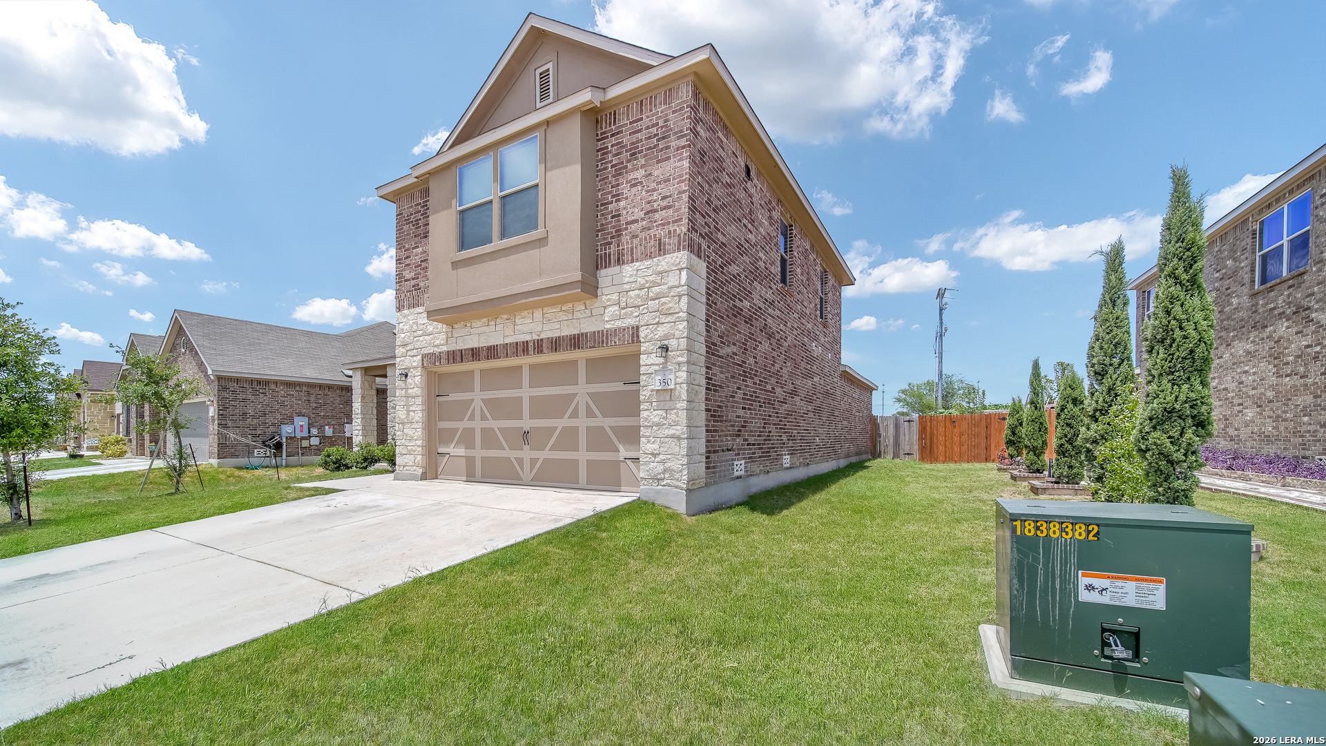 350 Colonial Bluff Universal City, TX 78148 - Photo 2 of 27 a view of a house with a yard