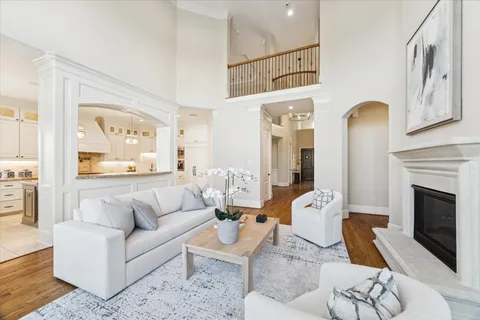 a kitchen with sink cabinets and window