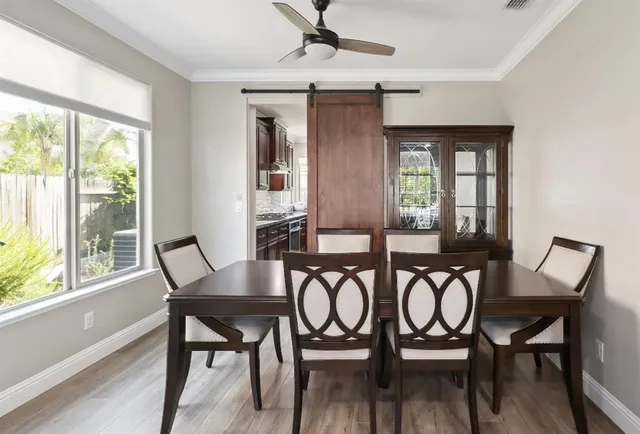 a kitchen with a sink and a window