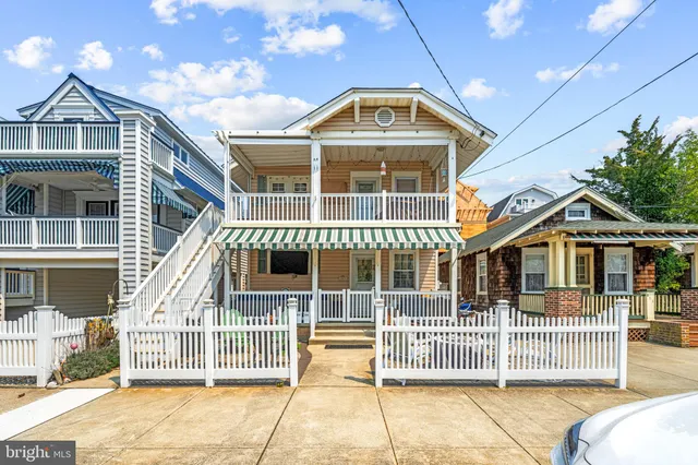 front view of a house with a porch