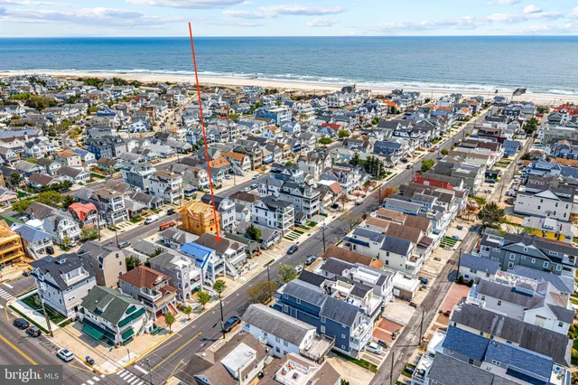 a city view with tall buildings