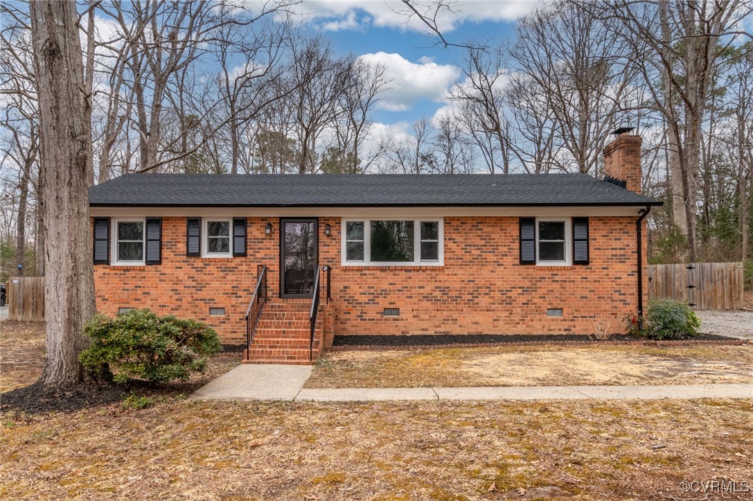 102 Riva Ridge Circle Sandston, VA 23150 - Photo 2 of 23 Single story home featuring brick siding, crawl sp