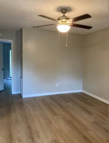wooden floor in an empty room