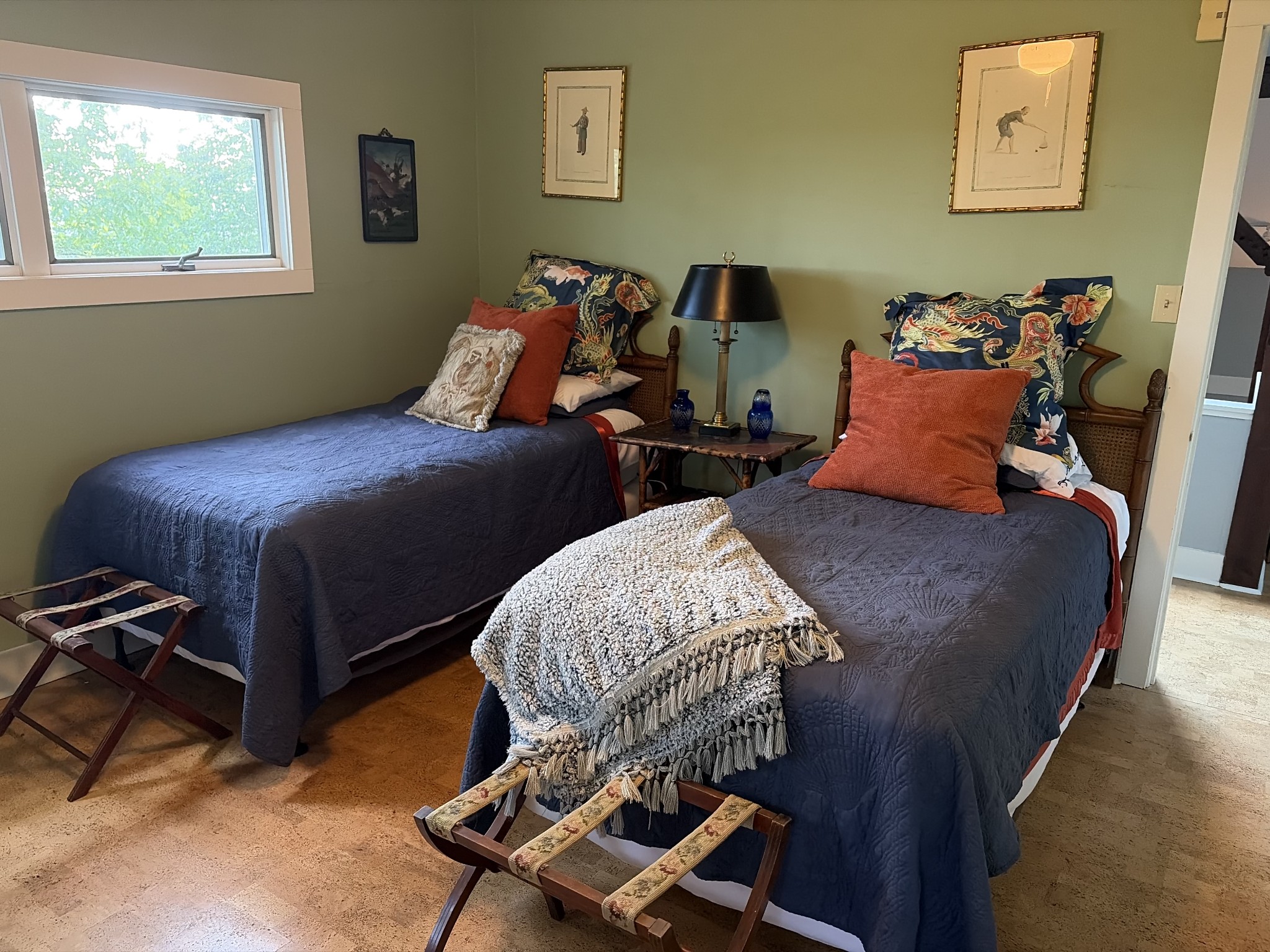 3442 Sherwood Road Sewanee, TN 37375 - Photo 26 of 28 a bedroom with two beds and a window