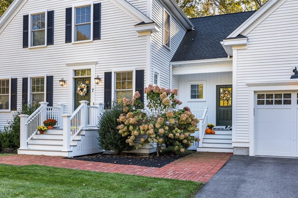 7 Heather Drive Andover, MA 01810 - Photo 38 of 42 a view of a house with backyard and garden