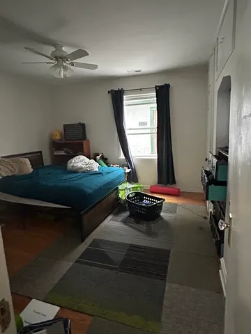 a room with furniture and a window