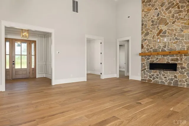 a close view of a stove