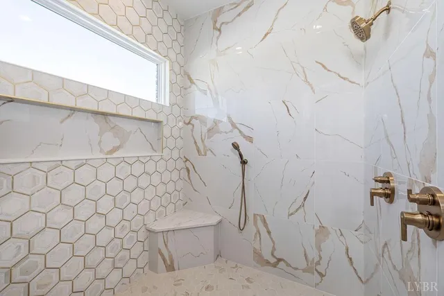 a view of a livingroom with wooden floor