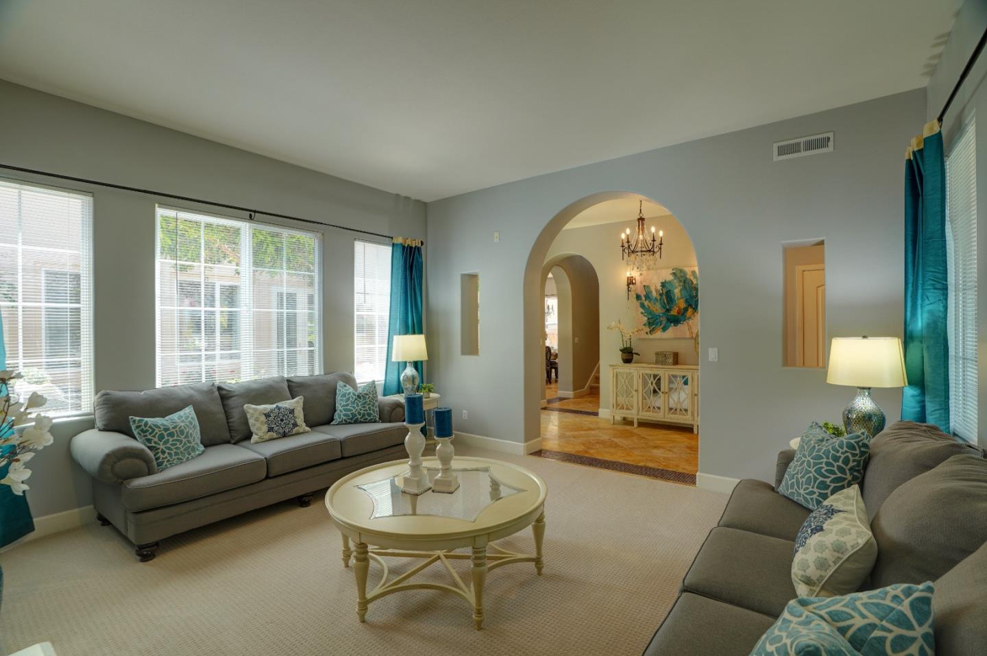 2860 Club Drive Gilroy, CA 95020 - Photo 12 of 87 a living room with furniture and a large window