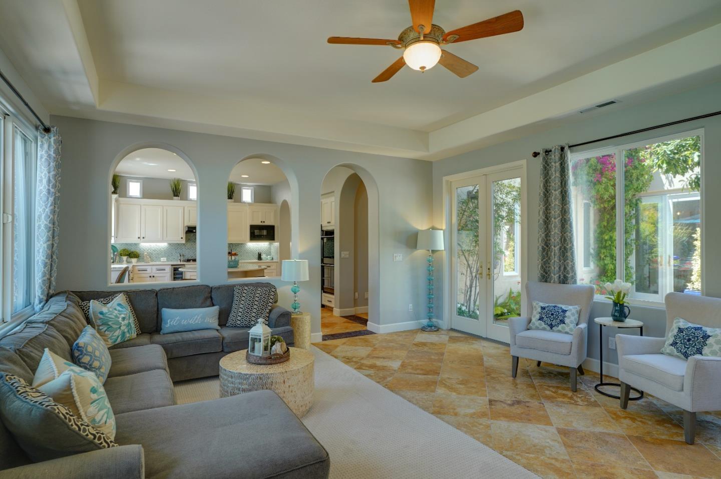 2860 Club Drive Gilroy, CA 95020 - Photo 31 of 87 a living room with furniture and a large window