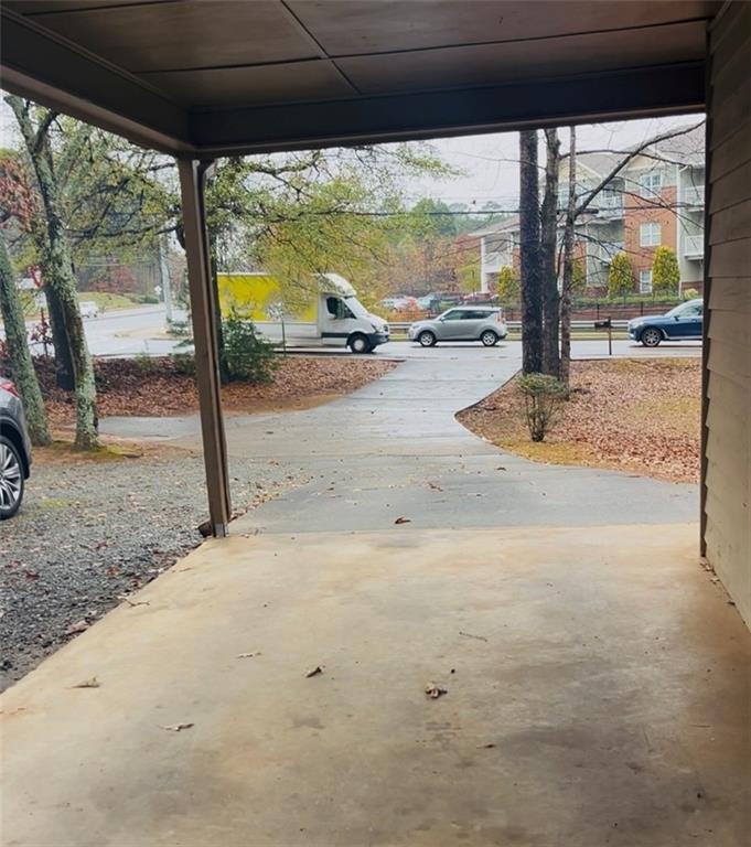 568 Russell Road Lawrenceville, GA 30043 - Photo 19 of 20 a view of a floor to ceiling window in an outdoor space