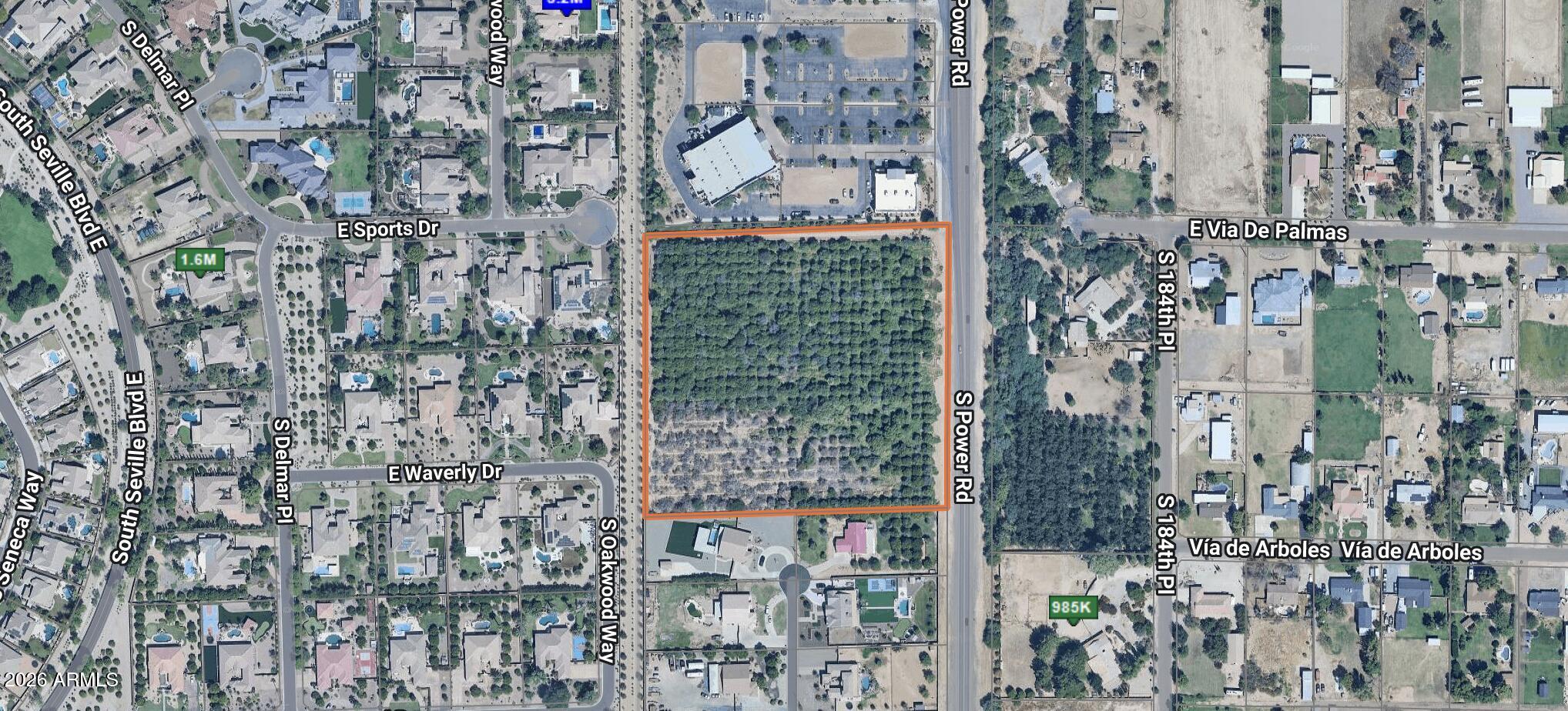 24-xxx South Power Road Gilbert, AZ 85298 - Photo 9 of 10 8.83 Acres On Power Road