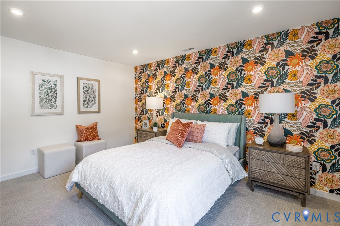 979 Charlemagne Road Midlothian, VA 23114 - Photo 36 of 50 a bed room with a bed and a couch