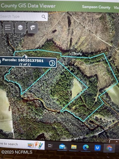 0 Helltown Road Garland, NC 28441 - Photo 6 of 6 SOUTH RIVER TRACT MAP
