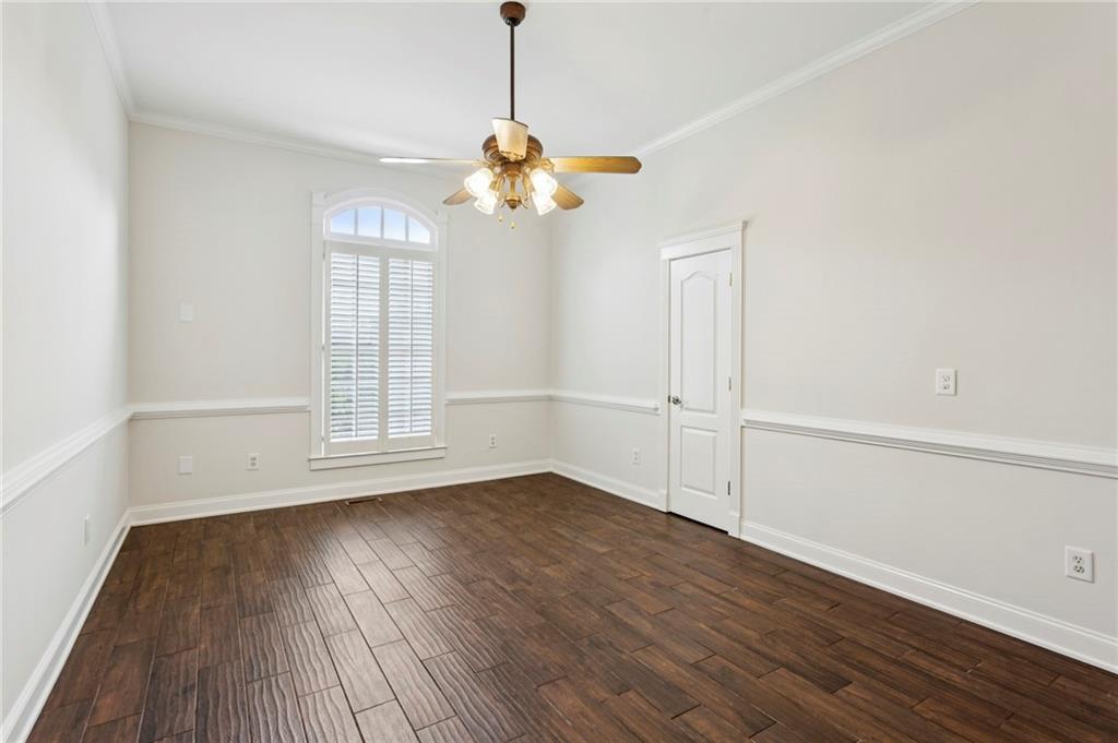 2115 Euharlee Road Taylorsville, GA 30178 - Photo 38 of 66 a view of an empty room with wooden floor and a window