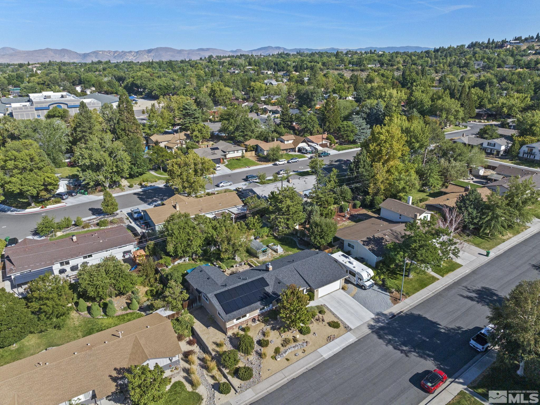 1000 Sumac Street Reno, NV 89509 - Photo 39 of 40 an aerial view of a house with a yard