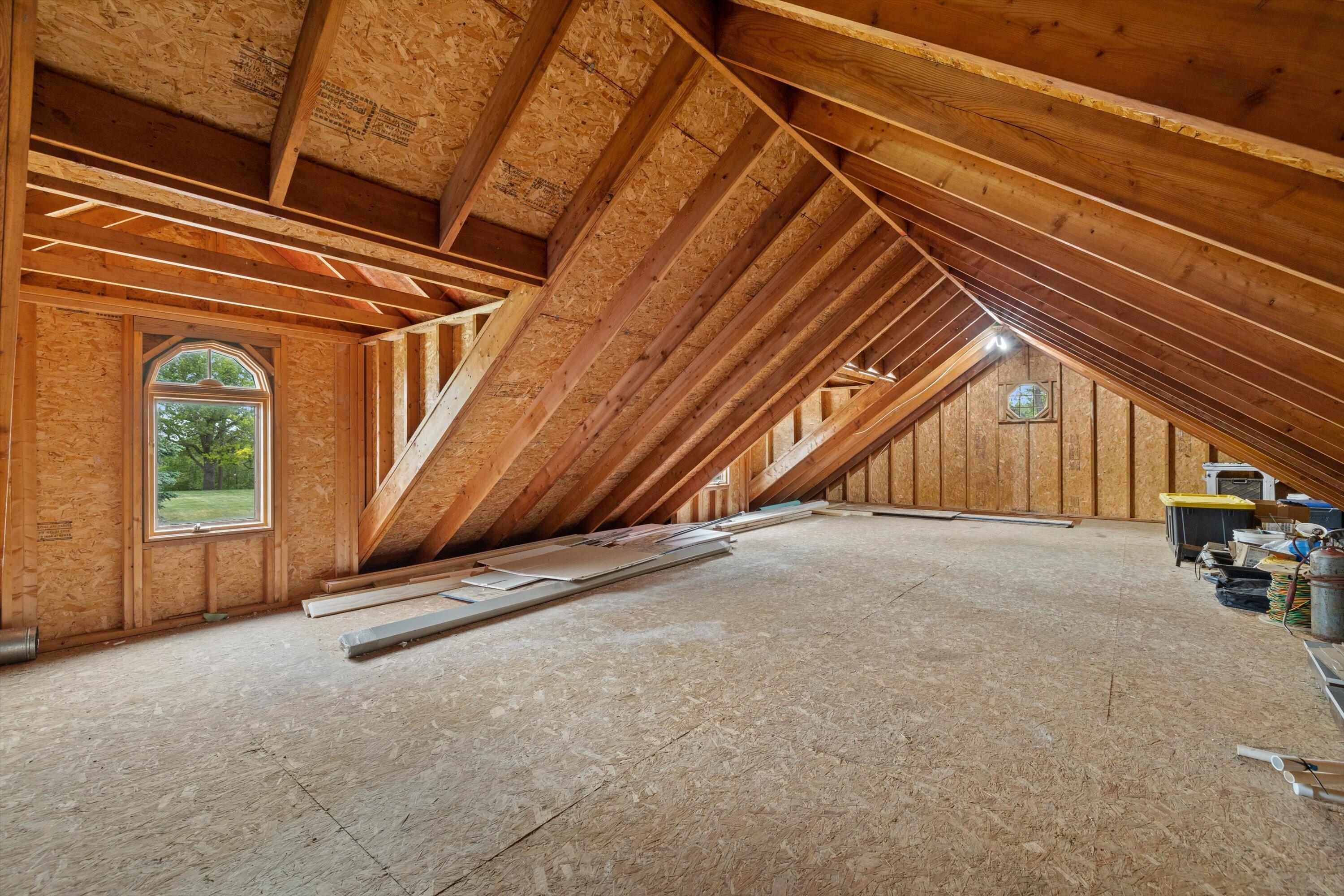 26041 Deer Ridge Trail Norway, WI 53185 - Photo 43 of 58 Potential in Garage Attic!