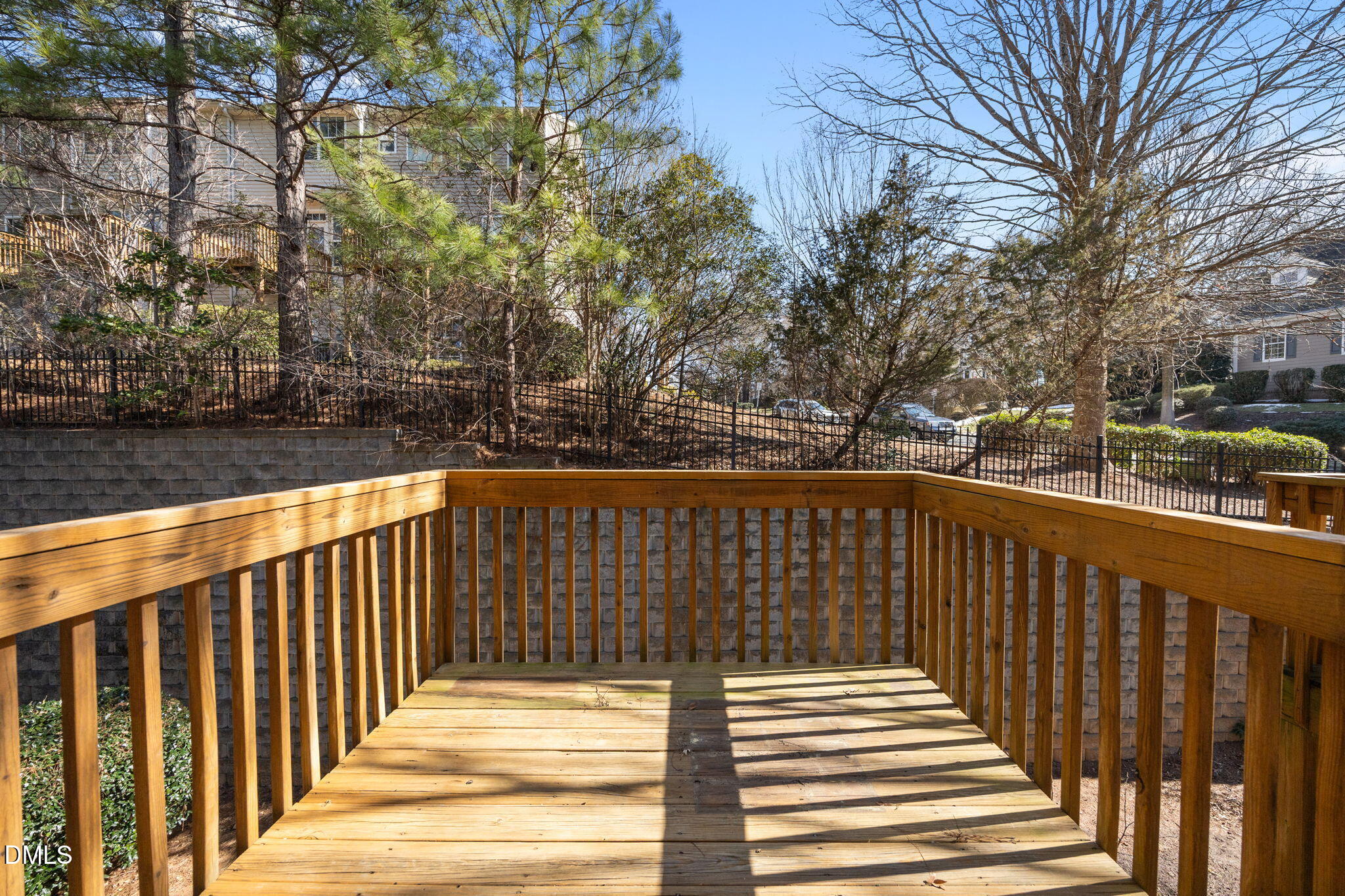 8006 Goldenrain Way Raleigh, NC 27612 - Photo 33 of 40 a view of wooden deck