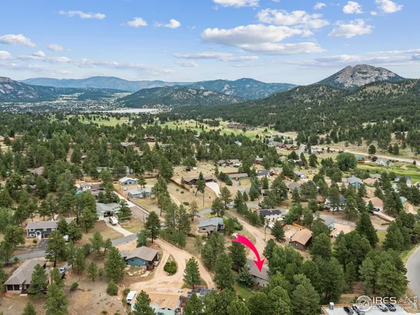 a view of city and mountain