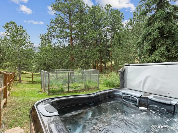 a backyard of a house with a yard