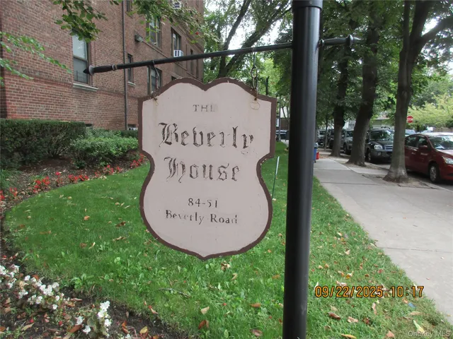 a sign on the side of the building