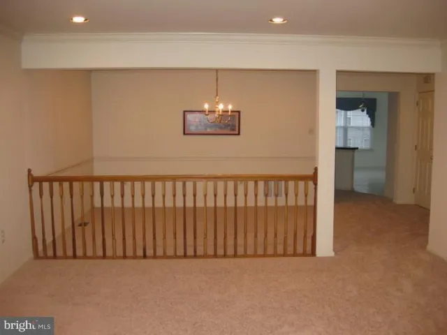 a view of a balcony and an entryway