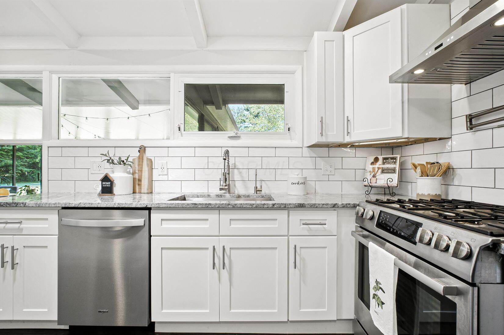 3216 Polley Road Columbus, OH 43221 - Photo 14 of 45 Stainless steel appliances and two sun tunnels.