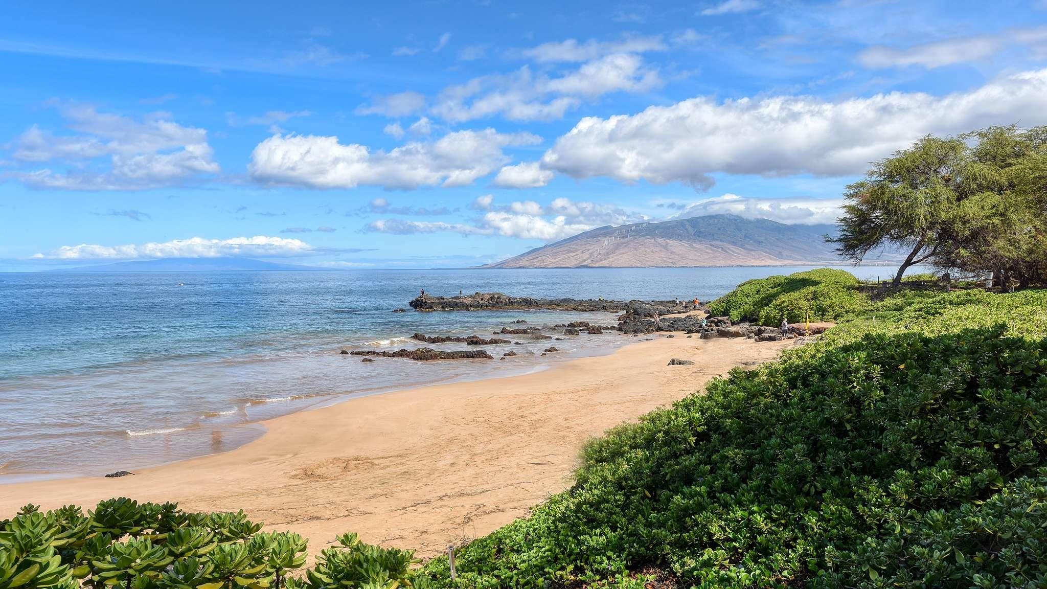 2619 South Kihei Road, Unit 309A Kihei, HI 96753 - Photo 5 of 41 a view of a ocean with beach