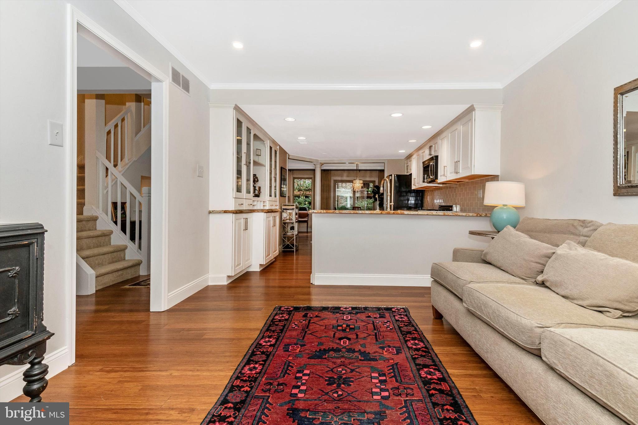 108 Reveille Road Wayne, PA 19087 - Photo 8 of 85 Living Room to Open Kitchen
