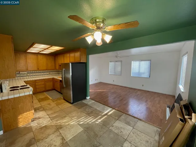 a very nice looking room with a large window