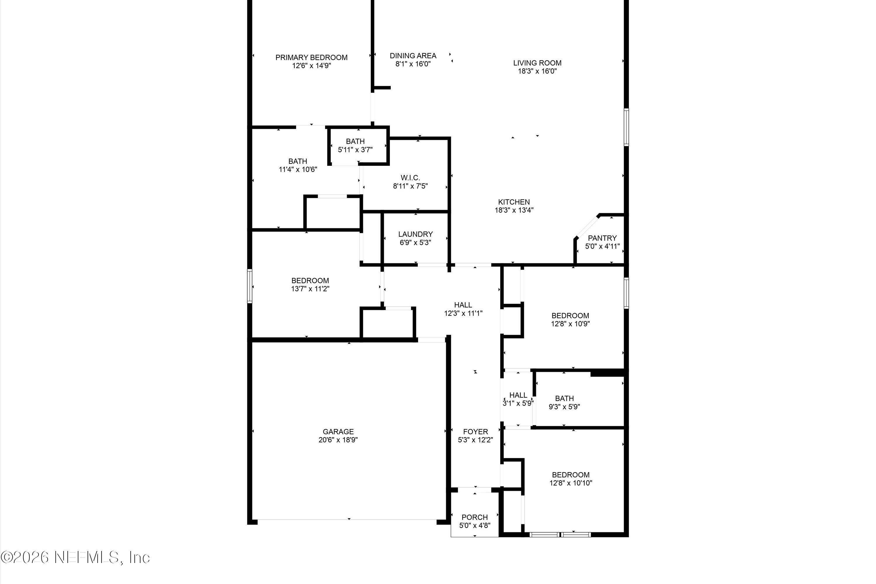 91 Rivertown Road Palm Coast, FL 32137 - Photo 36 of 36 38-Floor Plan