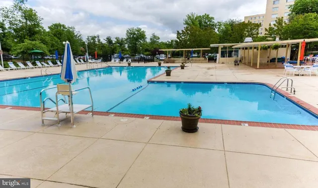 a view of a terrace with chairs