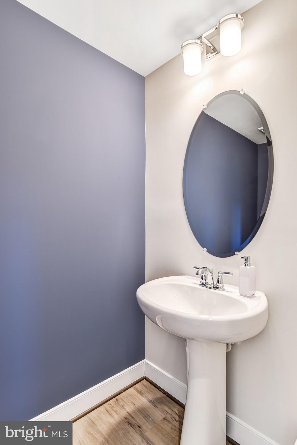 43199 Dogan Rdg Place Centreville, VA 20120 - Photo 15 of 86 Sleek half-bath with modern accents.